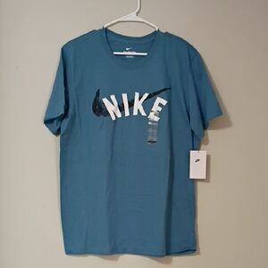 Nike Men's Teal Short Sleeve Tee